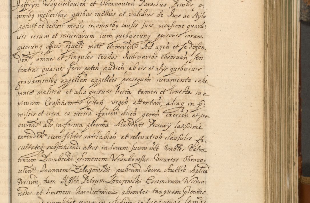 Zdjęcie nr 208 dla obiektu archiwalnego: Acta actorum, decretorum, sententiarum, erectionum, fundationum, confirmationum, instiutionum, resignationum, constitutionum, provisionum, submissionum, quietationum, substitutionum, ordinationum, ingrossationum, prostestationum R. D. Andreae Trzebicki, episcopi Cracoviensis, ducis Severiae in a. D. 1658 et  1659 acticatorum. Volumen I 