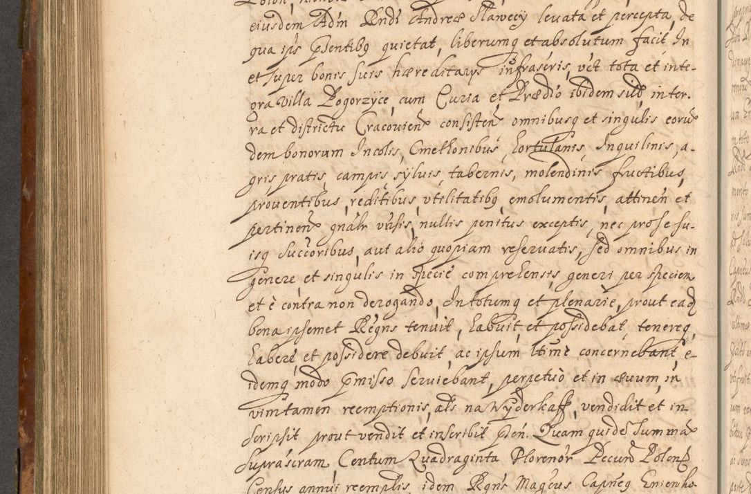 Zdjęcie nr 589 dla obiektu archiwalnego: Acta actorum, decretorum, sententiarum, erectionum, fundationum, confirmationum, instiutionum, resignationum, constitutionum, provisionum, submissionum, quietationum, substitutionum, ordinationum, ingrossationum, prostestationum R. D. Andreae Trzebicki, episcopi Cracoviensis, ducis Severiae in a. D. 1658 et  1659 acticatorum. Volumen I 
