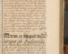 Zdjęcie nr 580 dla obiektu archiwalnego: Acta actorum, decretorum, sententiarum, erectionum, fundationum, confirmationum, instiutionum, resignationum, constitutionum, provisionum, submissionum, quietationum, substitutionum, ordinationum, ingrossationum, prostestationum R. D. Andreae Trzebicki, episcopi Cracoviensis, ducis Severiae in a. D. 1658 et  1659 acticatorum. Volumen I 