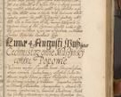 Zdjęcie nr 576 dla obiektu archiwalnego: Acta actorum, decretorum, sententiarum, erectionum, fundationum, confirmationum, instiutionum, resignationum, constitutionum, provisionum, submissionum, quietationum, substitutionum, ordinationum, ingrossationum, prostestationum R. D. Andreae Trzebicki, episcopi Cracoviensis, ducis Severiae in a. D. 1658 et  1659 acticatorum. Volumen I 