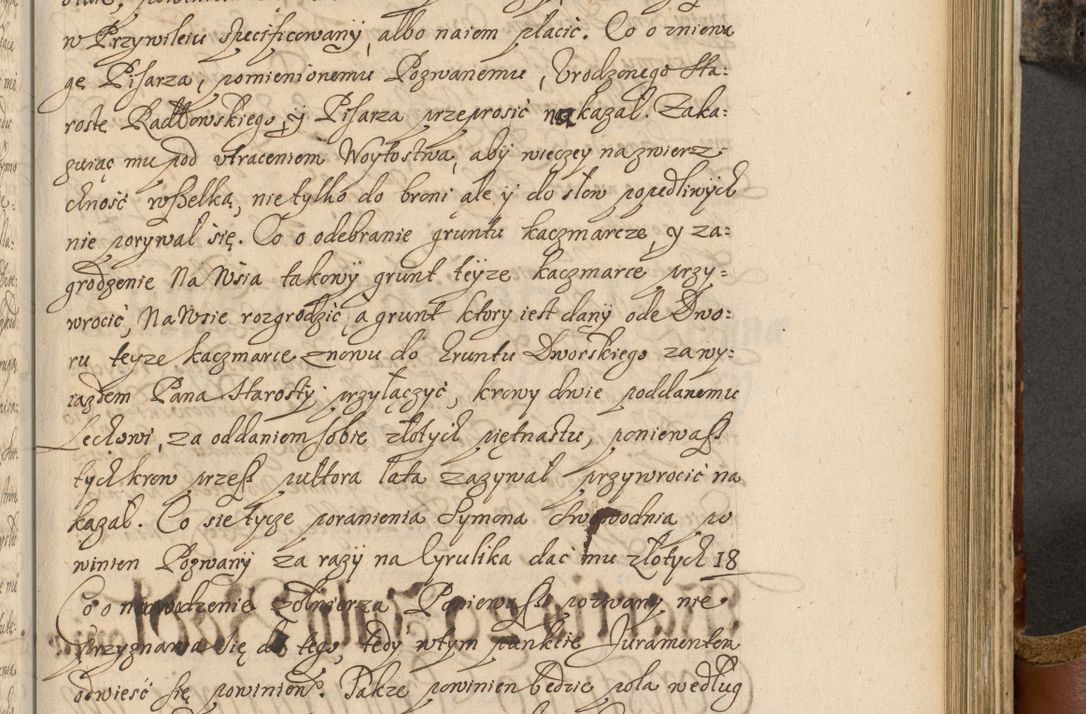Zdjęcie nr 574 dla obiektu archiwalnego: Acta actorum, decretorum, sententiarum, erectionum, fundationum, confirmationum, instiutionum, resignationum, constitutionum, provisionum, submissionum, quietationum, substitutionum, ordinationum, ingrossationum, prostestationum R. D. Andreae Trzebicki, episcopi Cracoviensis, ducis Severiae in a. D. 1658 et  1659 acticatorum. Volumen I 