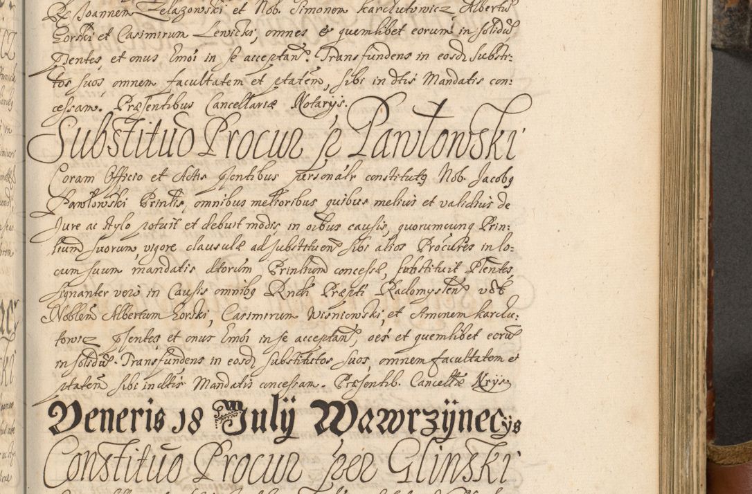 Zdjęcie nr 560 dla obiektu archiwalnego: Acta actorum, decretorum, sententiarum, erectionum, fundationum, confirmationum, instiutionum, resignationum, constitutionum, provisionum, submissionum, quietationum, substitutionum, ordinationum, ingrossationum, prostestationum R. D. Andreae Trzebicki, episcopi Cracoviensis, ducis Severiae in a. D. 1658 et  1659 acticatorum. Volumen I 