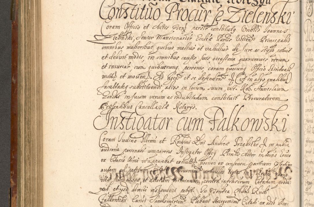 Zdjęcie nr 561 dla obiektu archiwalnego: Acta actorum, decretorum, sententiarum, erectionum, fundationum, confirmationum, instiutionum, resignationum, constitutionum, provisionum, submissionum, quietationum, substitutionum, ordinationum, ingrossationum, prostestationum R. D. Andreae Trzebicki, episcopi Cracoviensis, ducis Severiae in a. D. 1658 et  1659 acticatorum. Volumen I 
