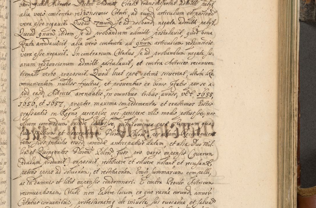 Zdjęcie nr 558 dla obiektu archiwalnego: Acta actorum, decretorum, sententiarum, erectionum, fundationum, confirmationum, instiutionum, resignationum, constitutionum, provisionum, submissionum, quietationum, substitutionum, ordinationum, ingrossationum, prostestationum R. D. Andreae Trzebicki, episcopi Cracoviensis, ducis Severiae in a. D. 1658 et  1659 acticatorum. Volumen I 