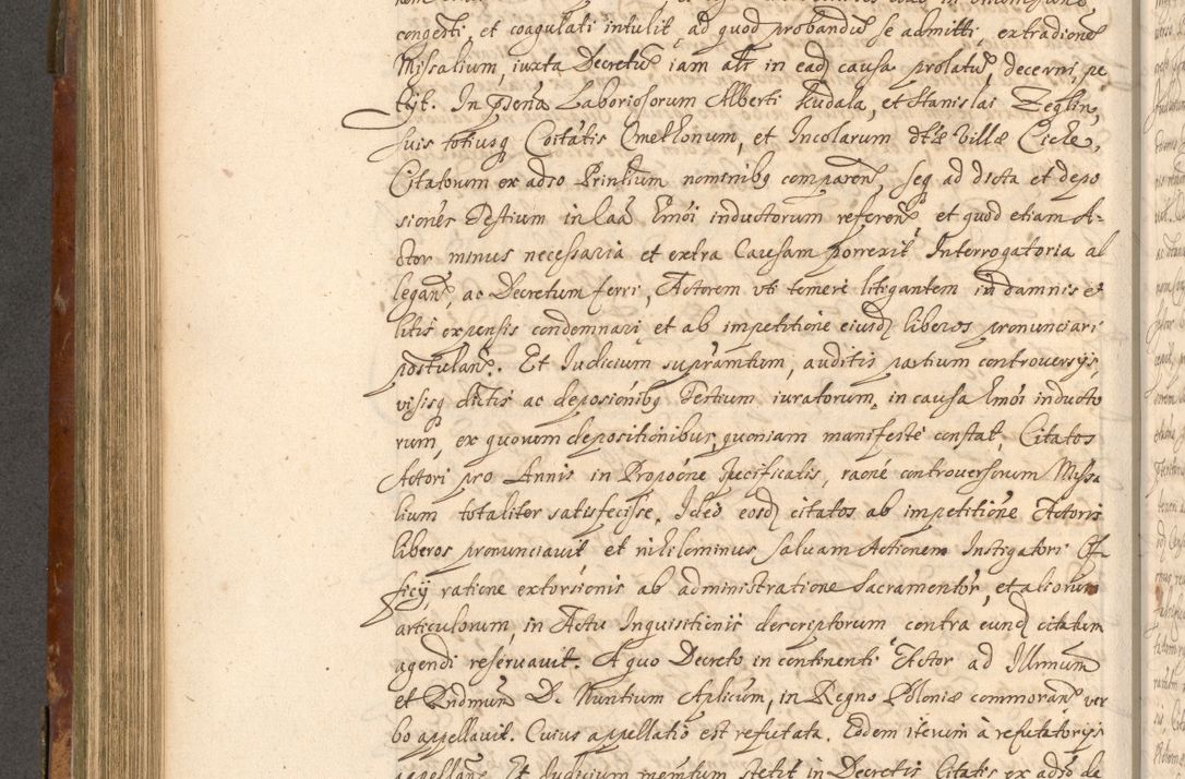 Zdjęcie nr 537 dla obiektu archiwalnego: Acta actorum, decretorum, sententiarum, erectionum, fundationum, confirmationum, instiutionum, resignationum, constitutionum, provisionum, submissionum, quietationum, substitutionum, ordinationum, ingrossationum, prostestationum R. D. Andreae Trzebicki, episcopi Cracoviensis, ducis Severiae in a. D. 1658 et  1659 acticatorum. Volumen I 