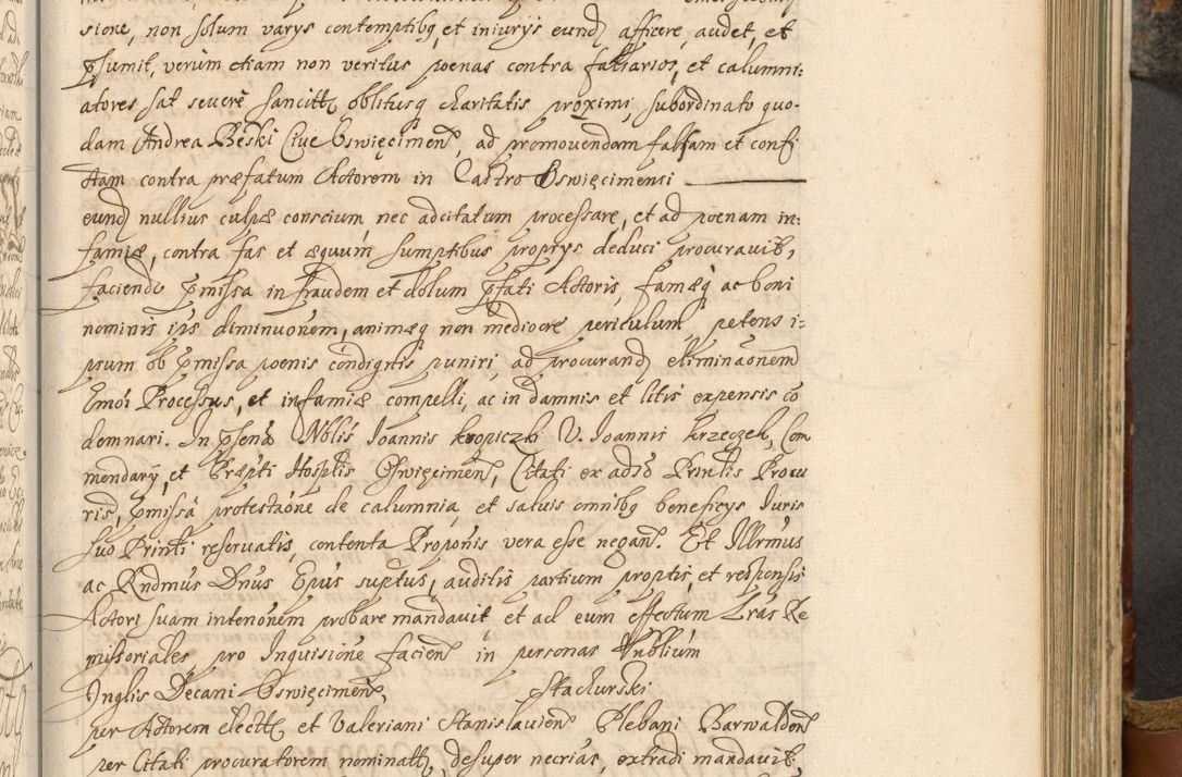 Zdjęcie nr 530 dla obiektu archiwalnego: Acta actorum, decretorum, sententiarum, erectionum, fundationum, confirmationum, instiutionum, resignationum, constitutionum, provisionum, submissionum, quietationum, substitutionum, ordinationum, ingrossationum, prostestationum R. D. Andreae Trzebicki, episcopi Cracoviensis, ducis Severiae in a. D. 1658 et  1659 acticatorum. Volumen I 