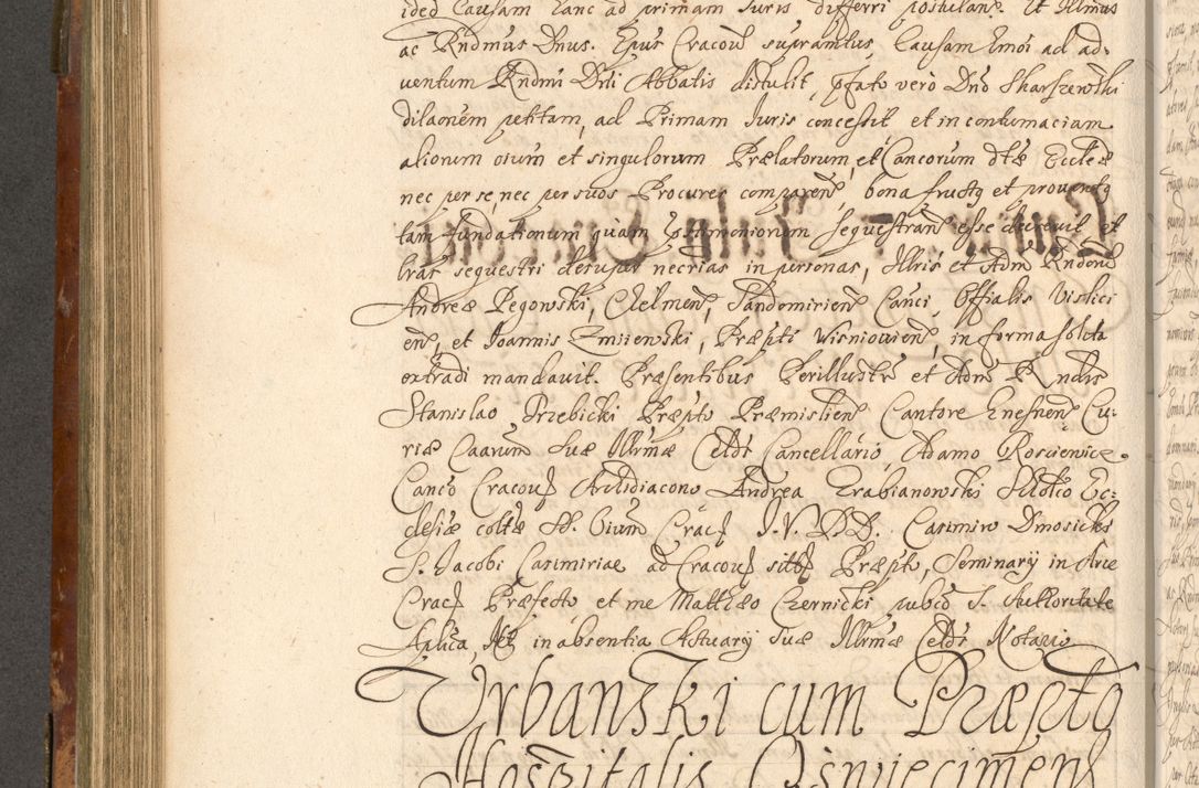 Zdjęcie nr 529 dla obiektu archiwalnego: Acta actorum, decretorum, sententiarum, erectionum, fundationum, confirmationum, instiutionum, resignationum, constitutionum, provisionum, submissionum, quietationum, substitutionum, ordinationum, ingrossationum, prostestationum R. D. Andreae Trzebicki, episcopi Cracoviensis, ducis Severiae in a. D. 1658 et  1659 acticatorum. Volumen I 