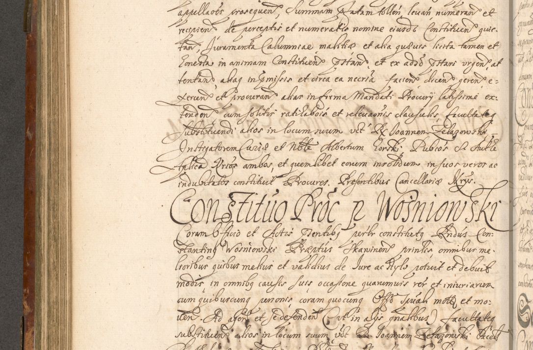 Zdjęcie nr 523 dla obiektu archiwalnego: Acta actorum, decretorum, sententiarum, erectionum, fundationum, confirmationum, instiutionum, resignationum, constitutionum, provisionum, submissionum, quietationum, substitutionum, ordinationum, ingrossationum, prostestationum R. D. Andreae Trzebicki, episcopi Cracoviensis, ducis Severiae in a. D. 1658 et  1659 acticatorum. Volumen I 