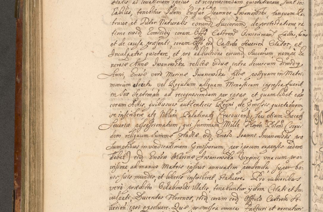 Zdjęcie nr 519 dla obiektu archiwalnego: Acta actorum, decretorum, sententiarum, erectionum, fundationum, confirmationum, instiutionum, resignationum, constitutionum, provisionum, submissionum, quietationum, substitutionum, ordinationum, ingrossationum, prostestationum R. D. Andreae Trzebicki, episcopi Cracoviensis, ducis Severiae in a. D. 1658 et  1659 acticatorum. Volumen I 