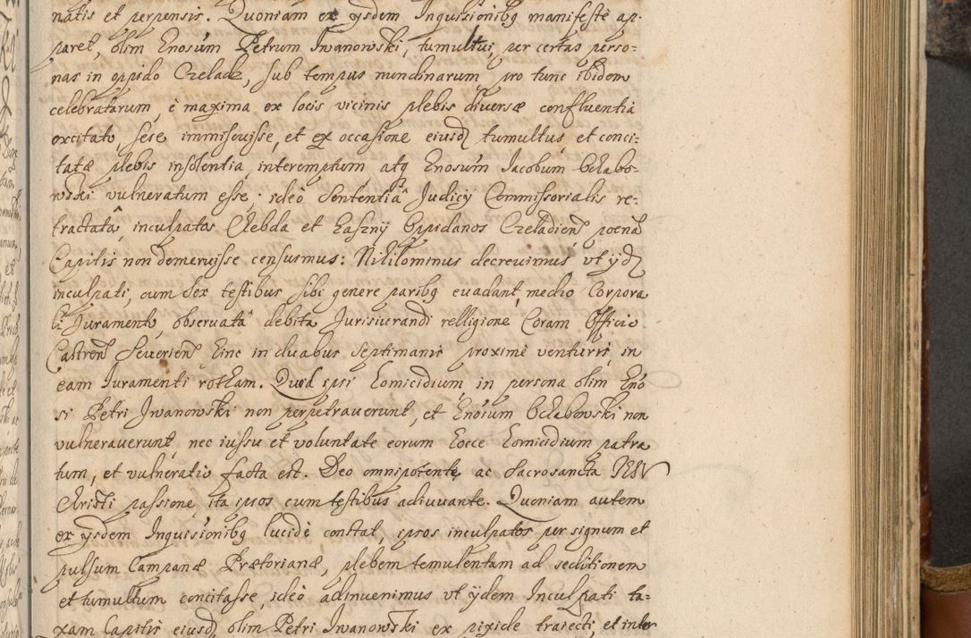 Zdjęcie nr 518 dla obiektu archiwalnego: Acta actorum, decretorum, sententiarum, erectionum, fundationum, confirmationum, instiutionum, resignationum, constitutionum, provisionum, submissionum, quietationum, substitutionum, ordinationum, ingrossationum, prostestationum R. D. Andreae Trzebicki, episcopi Cracoviensis, ducis Severiae in a. D. 1658 et  1659 acticatorum. Volumen I 