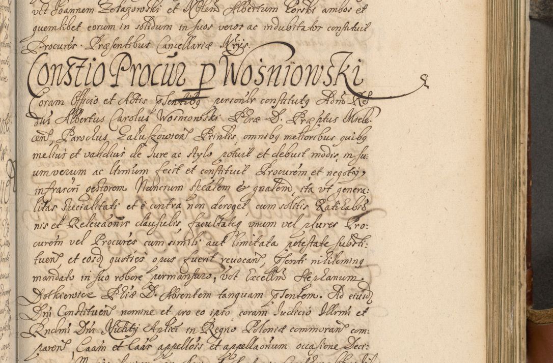 Zdjęcie nr 512 dla obiektu archiwalnego: Acta actorum, decretorum, sententiarum, erectionum, fundationum, confirmationum, instiutionum, resignationum, constitutionum, provisionum, submissionum, quietationum, substitutionum, ordinationum, ingrossationum, prostestationum R. D. Andreae Trzebicki, episcopi Cracoviensis, ducis Severiae in a. D. 1658 et  1659 acticatorum. Volumen I 