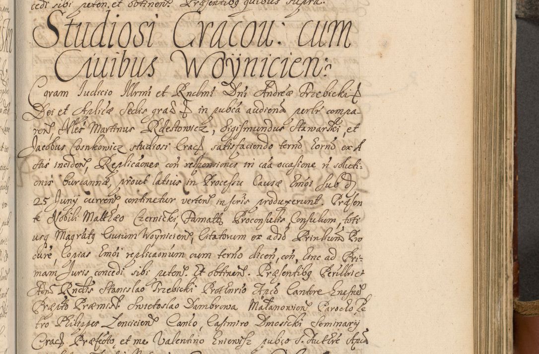 Zdjęcie nr 510 dla obiektu archiwalnego: Acta actorum, decretorum, sententiarum, erectionum, fundationum, confirmationum, instiutionum, resignationum, constitutionum, provisionum, submissionum, quietationum, substitutionum, ordinationum, ingrossationum, prostestationum R. D. Andreae Trzebicki, episcopi Cracoviensis, ducis Severiae in a. D. 1658 et  1659 acticatorum. Volumen I 