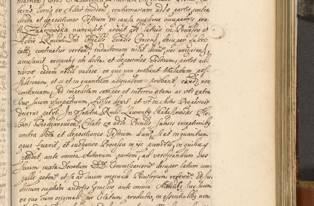 Zdjęcie nr 508 dla obiektu archiwalnego: Acta actorum, decretorum, sententiarum, erectionum, fundationum, confirmationum, instiutionum, resignationum, constitutionum, provisionum, submissionum, quietationum, substitutionum, ordinationum, ingrossationum, prostestationum R. D. Andreae Trzebicki, episcopi Cracoviensis, ducis Severiae in a. D. 1658 et  1659 acticatorum. Volumen I 
