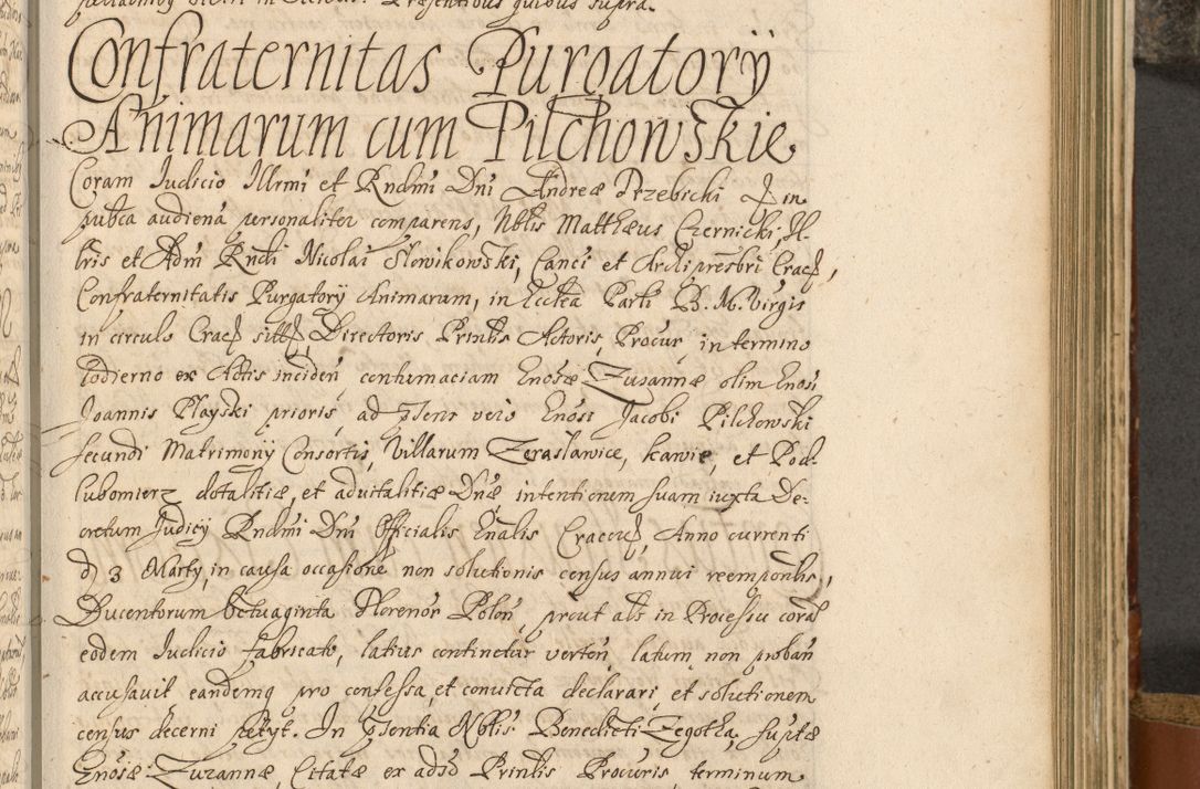 Zdjęcie nr 494 dla obiektu archiwalnego: Acta actorum, decretorum, sententiarum, erectionum, fundationum, confirmationum, instiutionum, resignationum, constitutionum, provisionum, submissionum, quietationum, substitutionum, ordinationum, ingrossationum, prostestationum R. D. Andreae Trzebicki, episcopi Cracoviensis, ducis Severiae in a. D. 1658 et  1659 acticatorum. Volumen I 