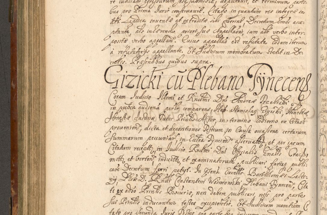 Zdjęcie nr 489 dla obiektu archiwalnego: Acta actorum, decretorum, sententiarum, erectionum, fundationum, confirmationum, instiutionum, resignationum, constitutionum, provisionum, submissionum, quietationum, substitutionum, ordinationum, ingrossationum, prostestationum R. D. Andreae Trzebicki, episcopi Cracoviensis, ducis Severiae in a. D. 1658 et  1659 acticatorum. Volumen I 