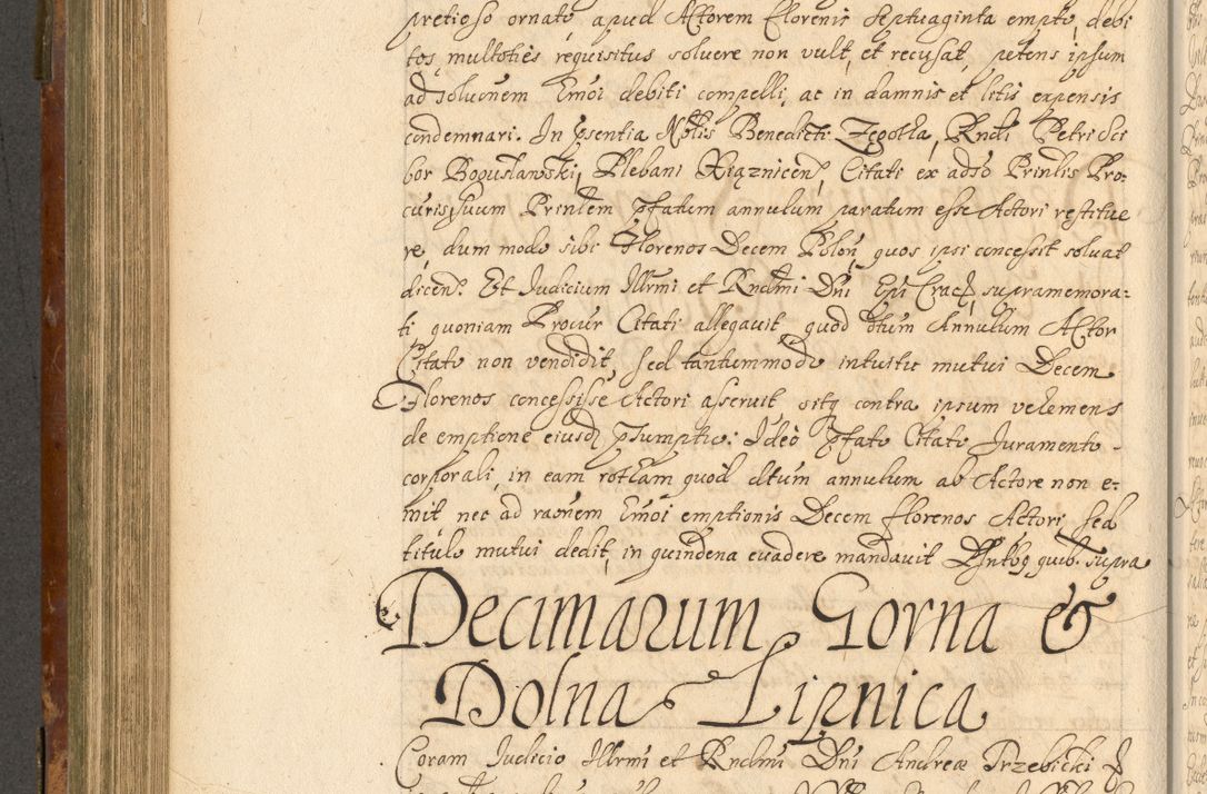Zdjęcie nr 483 dla obiektu archiwalnego: Acta actorum, decretorum, sententiarum, erectionum, fundationum, confirmationum, instiutionum, resignationum, constitutionum, provisionum, submissionum, quietationum, substitutionum, ordinationum, ingrossationum, prostestationum R. D. Andreae Trzebicki, episcopi Cracoviensis, ducis Severiae in a. D. 1658 et  1659 acticatorum. Volumen I 
