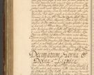 Zdjęcie nr 483 dla obiektu archiwalnego: Acta actorum, decretorum, sententiarum, erectionum, fundationum, confirmationum, instiutionum, resignationum, constitutionum, provisionum, submissionum, quietationum, substitutionum, ordinationum, ingrossationum, prostestationum R. D. Andreae Trzebicki, episcopi Cracoviensis, ducis Severiae in a. D. 1658 et  1659 acticatorum. Volumen I 