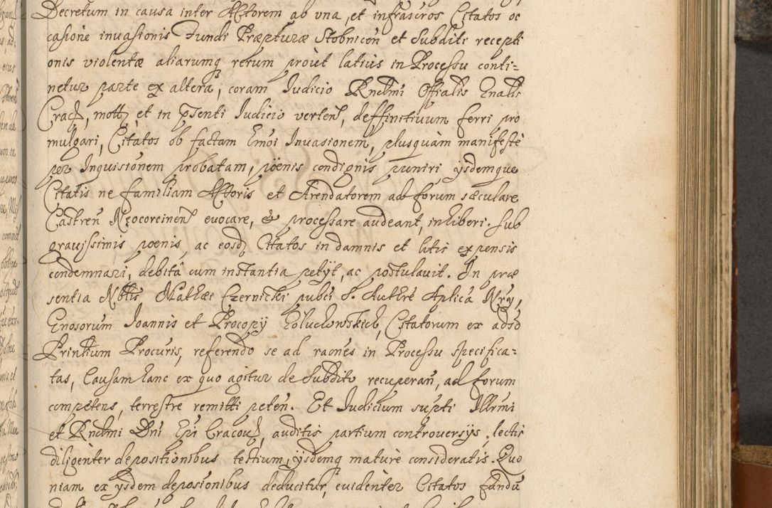 Zdjęcie nr 480 dla obiektu archiwalnego: Acta actorum, decretorum, sententiarum, erectionum, fundationum, confirmationum, instiutionum, resignationum, constitutionum, provisionum, submissionum, quietationum, substitutionum, ordinationum, ingrossationum, prostestationum R. D. Andreae Trzebicki, episcopi Cracoviensis, ducis Severiae in a. D. 1658 et  1659 acticatorum. Volumen I 