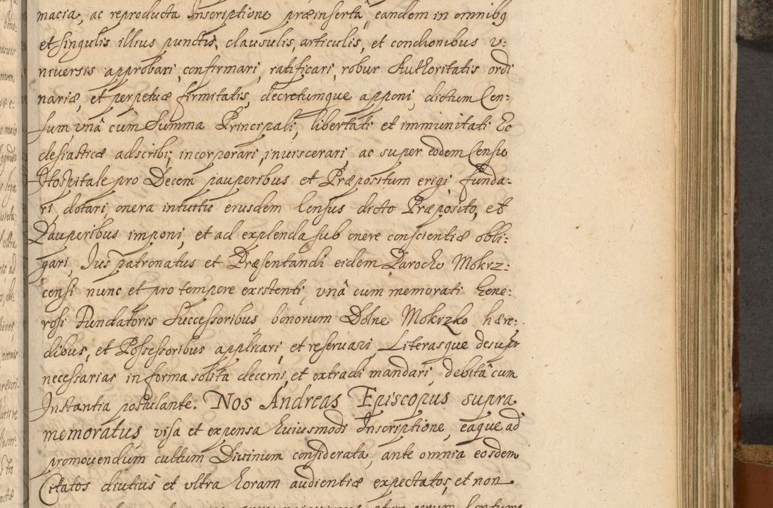 Zdjęcie nr 478 dla obiektu archiwalnego: Acta actorum, decretorum, sententiarum, erectionum, fundationum, confirmationum, instiutionum, resignationum, constitutionum, provisionum, submissionum, quietationum, substitutionum, ordinationum, ingrossationum, prostestationum R. D. Andreae Trzebicki, episcopi Cracoviensis, ducis Severiae in a. D. 1658 et  1659 acticatorum. Volumen I 