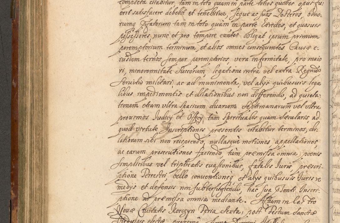 Zdjęcie nr 477 dla obiektu archiwalnego: Acta actorum, decretorum, sententiarum, erectionum, fundationum, confirmationum, instiutionum, resignationum, constitutionum, provisionum, submissionum, quietationum, substitutionum, ordinationum, ingrossationum, prostestationum R. D. Andreae Trzebicki, episcopi Cracoviensis, ducis Severiae in a. D. 1658 et  1659 acticatorum. Volumen I 