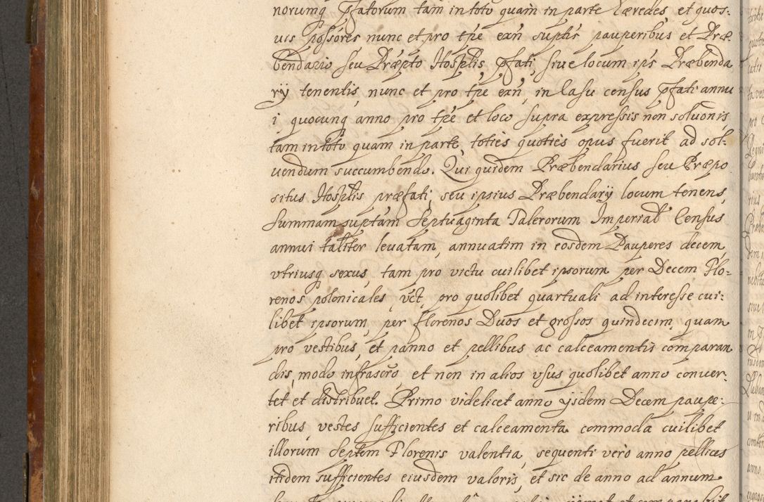 Zdjęcie nr 473 dla obiektu archiwalnego: Acta actorum, decretorum, sententiarum, erectionum, fundationum, confirmationum, instiutionum, resignationum, constitutionum, provisionum, submissionum, quietationum, substitutionum, ordinationum, ingrossationum, prostestationum R. D. Andreae Trzebicki, episcopi Cracoviensis, ducis Severiae in a. D. 1658 et  1659 acticatorum. Volumen I 