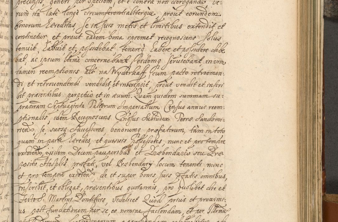 Zdjęcie nr 472 dla obiektu archiwalnego: Acta actorum, decretorum, sententiarum, erectionum, fundationum, confirmationum, instiutionum, resignationum, constitutionum, provisionum, submissionum, quietationum, substitutionum, ordinationum, ingrossationum, prostestationum R. D. Andreae Trzebicki, episcopi Cracoviensis, ducis Severiae in a. D. 1658 et  1659 acticatorum. Volumen I 