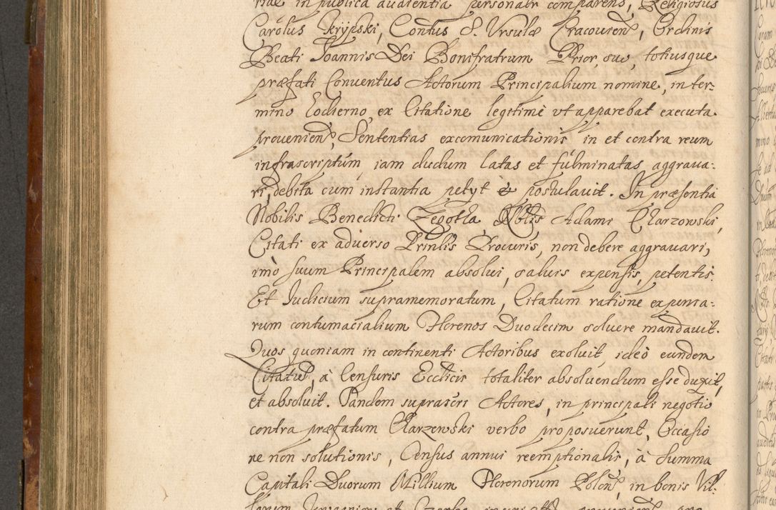 Zdjęcie nr 467 dla obiektu archiwalnego: Acta actorum, decretorum, sententiarum, erectionum, fundationum, confirmationum, instiutionum, resignationum, constitutionum, provisionum, submissionum, quietationum, substitutionum, ordinationum, ingrossationum, prostestationum R. D. Andreae Trzebicki, episcopi Cracoviensis, ducis Severiae in a. D. 1658 et  1659 acticatorum. Volumen I 
