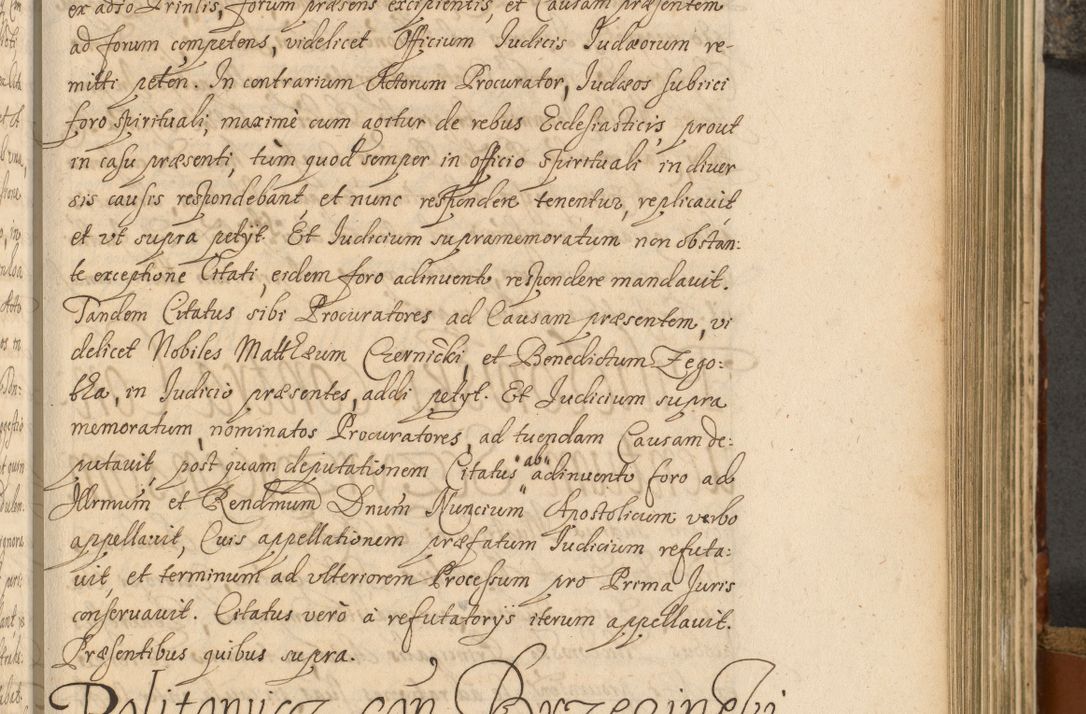 Zdjęcie nr 462 dla obiektu archiwalnego: Acta actorum, decretorum, sententiarum, erectionum, fundationum, confirmationum, instiutionum, resignationum, constitutionum, provisionum, submissionum, quietationum, substitutionum, ordinationum, ingrossationum, prostestationum R. D. Andreae Trzebicki, episcopi Cracoviensis, ducis Severiae in a. D. 1658 et  1659 acticatorum. Volumen I 