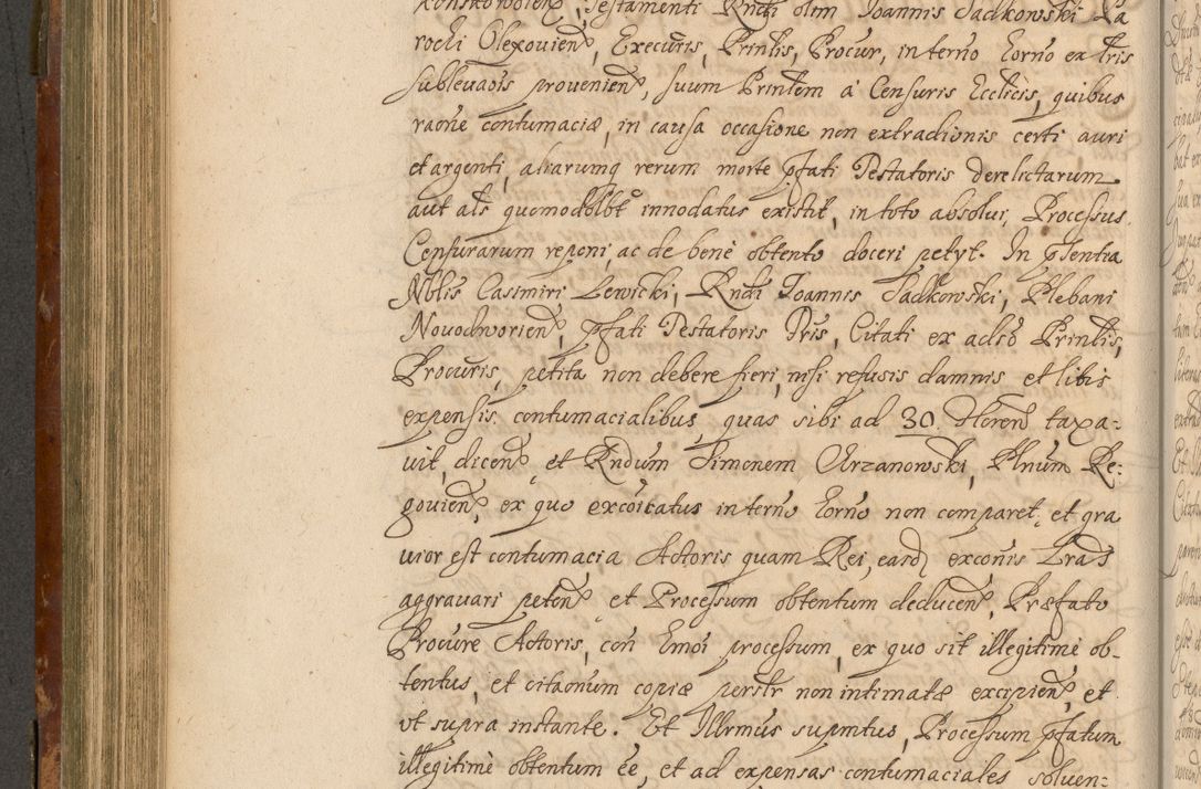Zdjęcie nr 455 dla obiektu archiwalnego: Acta actorum, decretorum, sententiarum, erectionum, fundationum, confirmationum, instiutionum, resignationum, constitutionum, provisionum, submissionum, quietationum, substitutionum, ordinationum, ingrossationum, prostestationum R. D. Andreae Trzebicki, episcopi Cracoviensis, ducis Severiae in a. D. 1658 et  1659 acticatorum. Volumen I 
