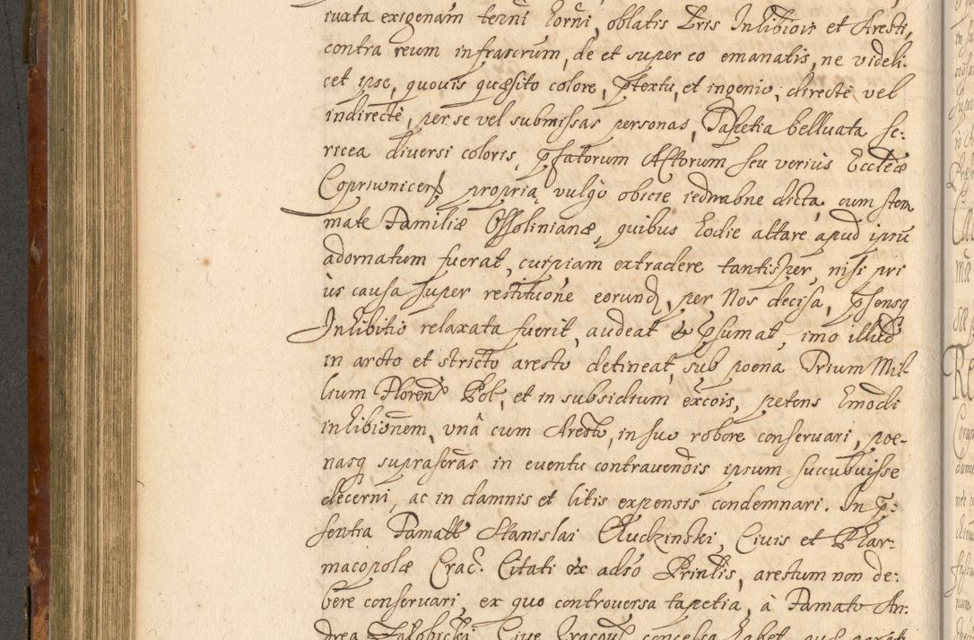 Zdjęcie nr 451 dla obiektu archiwalnego: Acta actorum, decretorum, sententiarum, erectionum, fundationum, confirmationum, instiutionum, resignationum, constitutionum, provisionum, submissionum, quietationum, substitutionum, ordinationum, ingrossationum, prostestationum R. D. Andreae Trzebicki, episcopi Cracoviensis, ducis Severiae in a. D. 1658 et  1659 acticatorum. Volumen I 