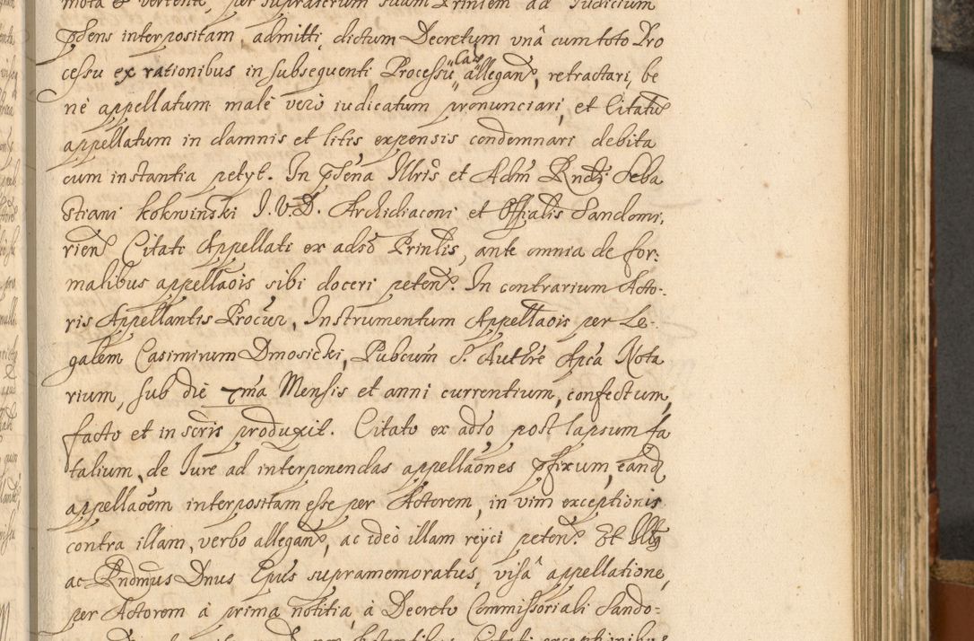 Zdjęcie nr 450 dla obiektu archiwalnego: Acta actorum, decretorum, sententiarum, erectionum, fundationum, confirmationum, instiutionum, resignationum, constitutionum, provisionum, submissionum, quietationum, substitutionum, ordinationum, ingrossationum, prostestationum R. D. Andreae Trzebicki, episcopi Cracoviensis, ducis Severiae in a. D. 1658 et  1659 acticatorum. Volumen I 