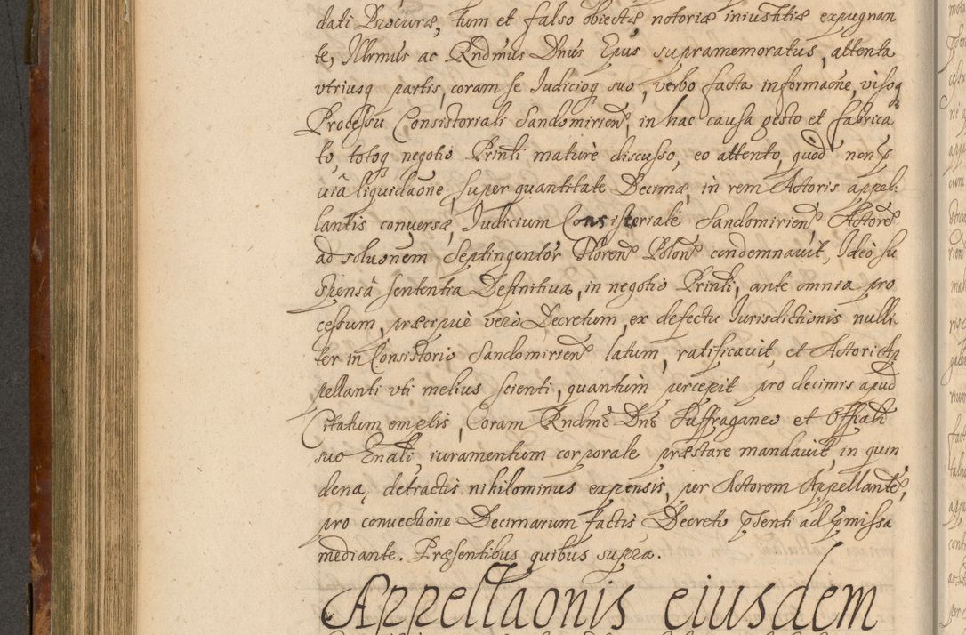Zdjęcie nr 449 dla obiektu archiwalnego: Acta actorum, decretorum, sententiarum, erectionum, fundationum, confirmationum, instiutionum, resignationum, constitutionum, provisionum, submissionum, quietationum, substitutionum, ordinationum, ingrossationum, prostestationum R. D. Andreae Trzebicki, episcopi Cracoviensis, ducis Severiae in a. D. 1658 et  1659 acticatorum. Volumen I 