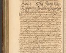 Zdjęcie nr 443 dla obiektu archiwalnego: Acta actorum, decretorum, sententiarum, erectionum, fundationum, confirmationum, instiutionum, resignationum, constitutionum, provisionum, submissionum, quietationum, substitutionum, ordinationum, ingrossationum, prostestationum R. D. Andreae Trzebicki, episcopi Cracoviensis, ducis Severiae in a. D. 1658 et  1659 acticatorum. Volumen I 