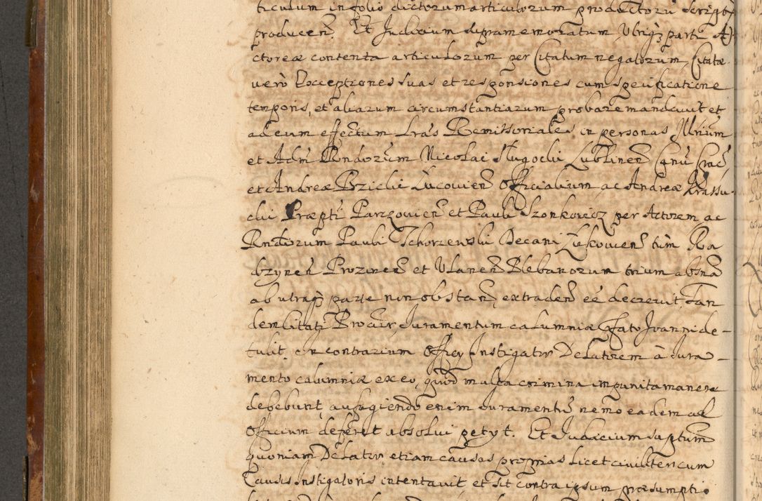 Zdjęcie nr 437 dla obiektu archiwalnego: Acta actorum, decretorum, sententiarum, erectionum, fundationum, confirmationum, instiutionum, resignationum, constitutionum, provisionum, submissionum, quietationum, substitutionum, ordinationum, ingrossationum, prostestationum R. D. Andreae Trzebicki, episcopi Cracoviensis, ducis Severiae in a. D. 1658 et  1659 acticatorum. Volumen I 