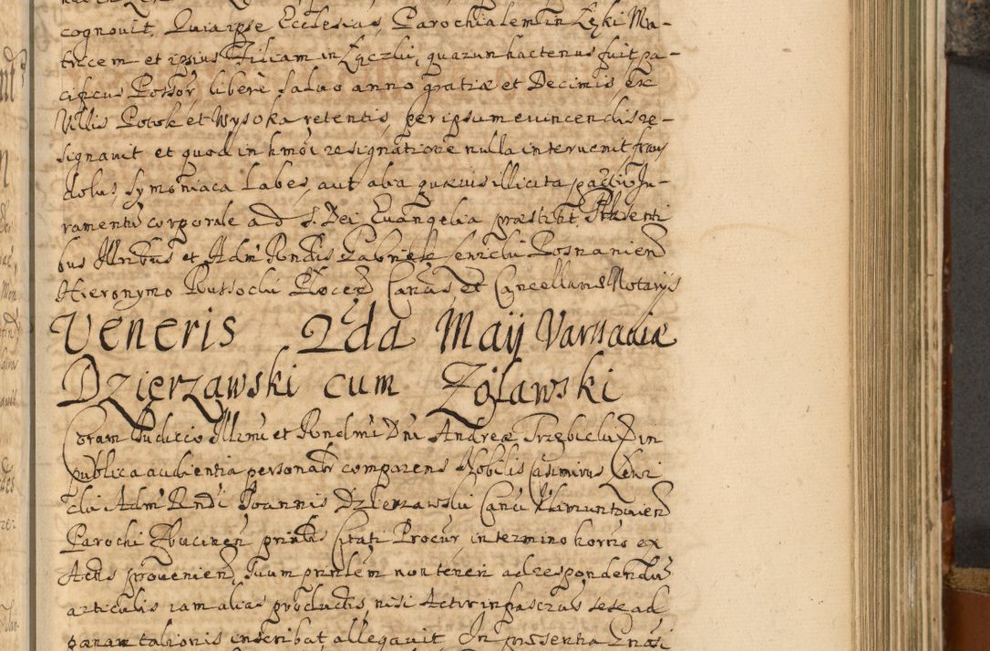 Zdjęcie nr 436 dla obiektu archiwalnego: Acta actorum, decretorum, sententiarum, erectionum, fundationum, confirmationum, instiutionum, resignationum, constitutionum, provisionum, submissionum, quietationum, substitutionum, ordinationum, ingrossationum, prostestationum R. D. Andreae Trzebicki, episcopi Cracoviensis, ducis Severiae in a. D. 1658 et  1659 acticatorum. Volumen I 