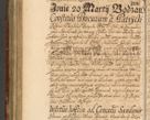 Zdjęcie nr 427 dla obiektu archiwalnego: Acta actorum, decretorum, sententiarum, erectionum, fundationum, confirmationum, instiutionum, resignationum, constitutionum, provisionum, submissionum, quietationum, substitutionum, ordinationum, ingrossationum, prostestationum R. D. Andreae Trzebicki, episcopi Cracoviensis, ducis Severiae in a. D. 1658 et  1659 acticatorum. Volumen I 