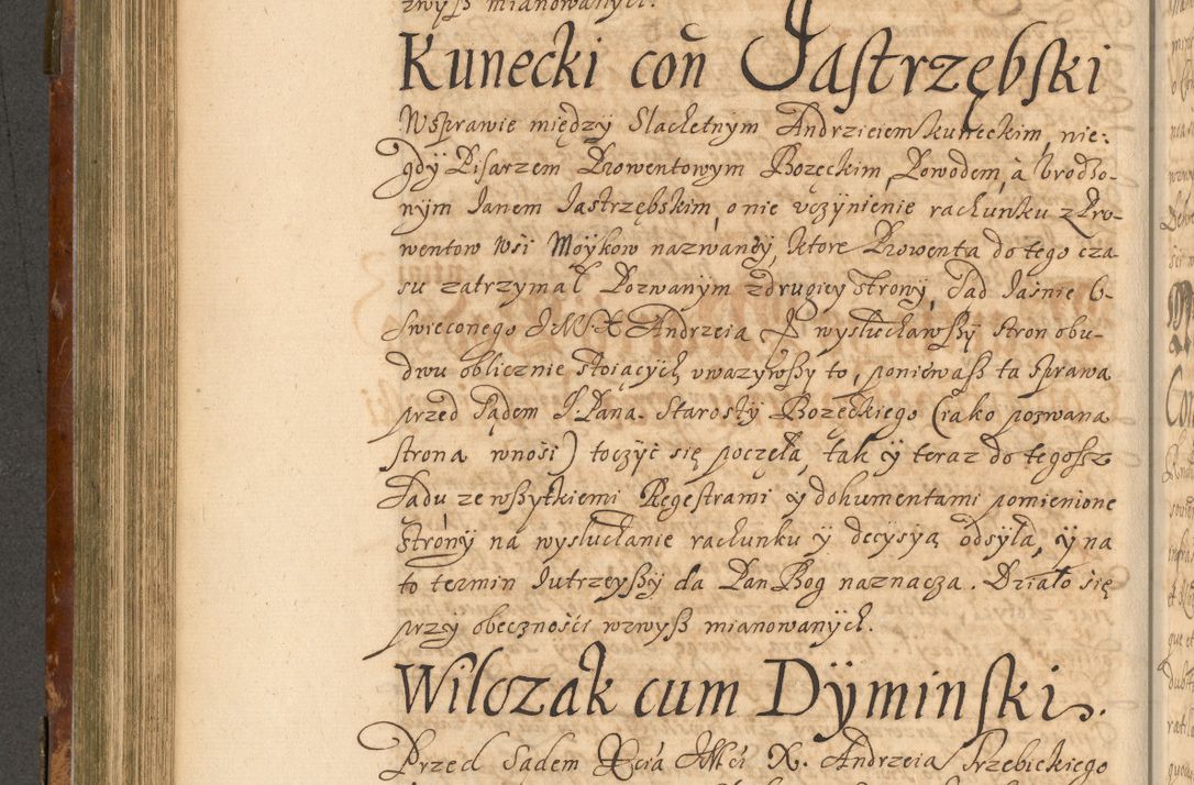Zdjęcie nr 425 dla obiektu archiwalnego: Acta actorum, decretorum, sententiarum, erectionum, fundationum, confirmationum, instiutionum, resignationum, constitutionum, provisionum, submissionum, quietationum, substitutionum, ordinationum, ingrossationum, prostestationum R. D. Andreae Trzebicki, episcopi Cracoviensis, ducis Severiae in a. D. 1658 et  1659 acticatorum. Volumen I 
