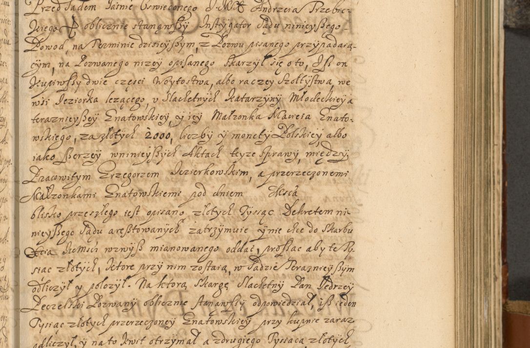 Zdjęcie nr 424 dla obiektu archiwalnego: Acta actorum, decretorum, sententiarum, erectionum, fundationum, confirmationum, instiutionum, resignationum, constitutionum, provisionum, submissionum, quietationum, substitutionum, ordinationum, ingrossationum, prostestationum R. D. Andreae Trzebicki, episcopi Cracoviensis, ducis Severiae in a. D. 1658 et  1659 acticatorum. Volumen I 
