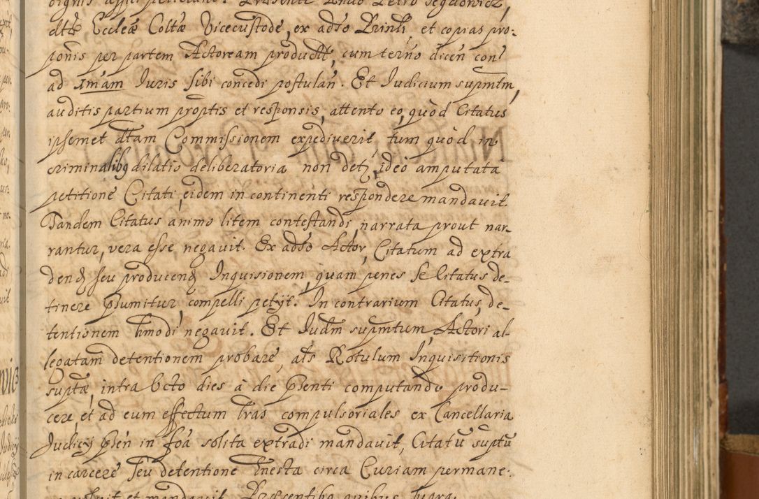 Zdjęcie nr 416 dla obiektu archiwalnego: Acta actorum, decretorum, sententiarum, erectionum, fundationum, confirmationum, instiutionum, resignationum, constitutionum, provisionum, submissionum, quietationum, substitutionum, ordinationum, ingrossationum, prostestationum R. D. Andreae Trzebicki, episcopi Cracoviensis, ducis Severiae in a. D. 1658 et  1659 acticatorum. Volumen I 