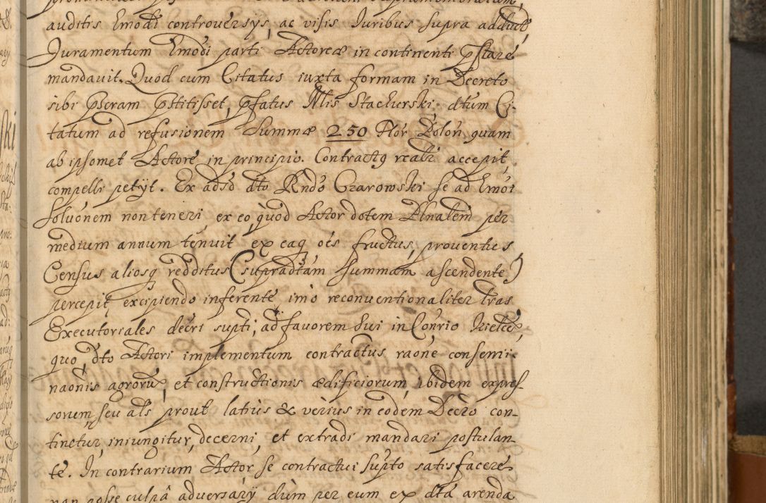 Zdjęcie nr 414 dla obiektu archiwalnego: Acta actorum, decretorum, sententiarum, erectionum, fundationum, confirmationum, instiutionum, resignationum, constitutionum, provisionum, submissionum, quietationum, substitutionum, ordinationum, ingrossationum, prostestationum R. D. Andreae Trzebicki, episcopi Cracoviensis, ducis Severiae in a. D. 1658 et  1659 acticatorum. Volumen I 
