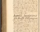 Zdjęcie nr 793 dla obiektu archiwalnego: Acta actorum, decretorum, sententiarum, erectionum, fundationum, confirmationum, instiutionum, resignationum, constitutionum, provisionum, submissionum, quietationum, substitutionum, ordinationum, ingrossationum, prostestationum R. D. Andreae Trzebicki, episcopi Cracoviensis, ducis Severiae in a. D. 1658 et  1659 acticatorum. Volumen I 