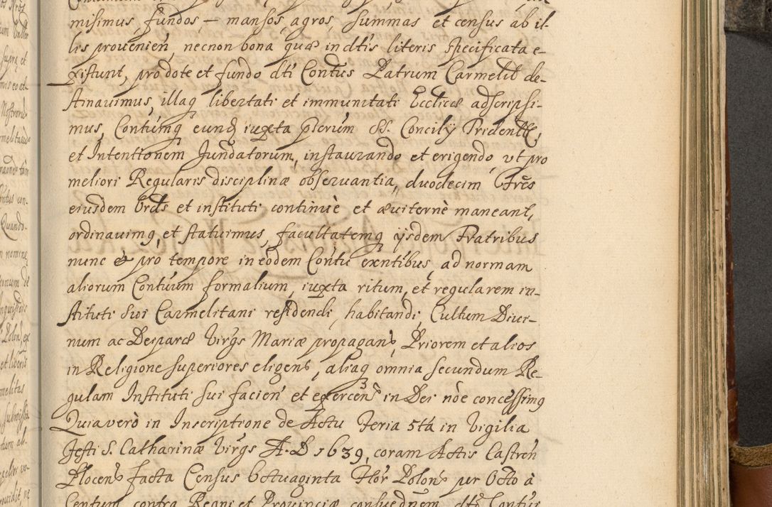Zdjęcie nr 788 dla obiektu archiwalnego: Acta actorum, decretorum, sententiarum, erectionum, fundationum, confirmationum, instiutionum, resignationum, constitutionum, provisionum, submissionum, quietationum, substitutionum, ordinationum, ingrossationum, prostestationum R. D. Andreae Trzebicki, episcopi Cracoviensis, ducis Severiae in a. D. 1658 et  1659 acticatorum. Volumen I 