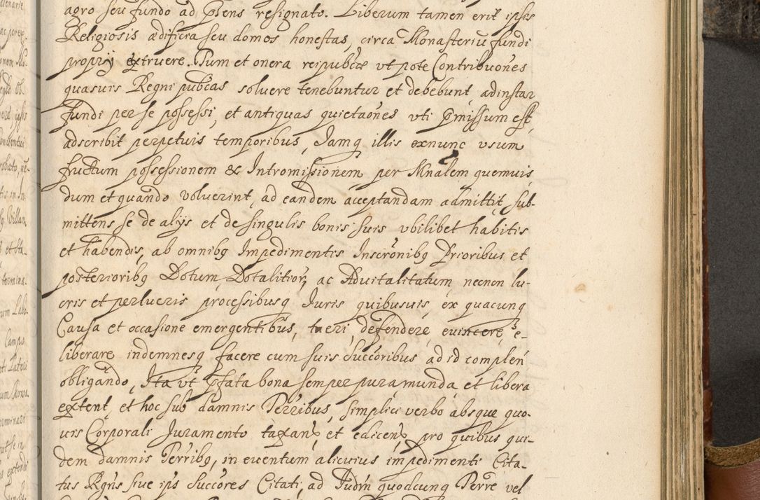 Zdjęcie nr 768 dla obiektu archiwalnego: Acta actorum, decretorum, sententiarum, erectionum, fundationum, confirmationum, instiutionum, resignationum, constitutionum, provisionum, submissionum, quietationum, substitutionum, ordinationum, ingrossationum, prostestationum R. D. Andreae Trzebicki, episcopi Cracoviensis, ducis Severiae in a. D. 1658 et  1659 acticatorum. Volumen I 