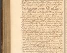 Zdjęcie nr 751 dla obiektu archiwalnego: Acta actorum, decretorum, sententiarum, erectionum, fundationum, confirmationum, instiutionum, resignationum, constitutionum, provisionum, submissionum, quietationum, substitutionum, ordinationum, ingrossationum, prostestationum R. D. Andreae Trzebicki, episcopi Cracoviensis, ducis Severiae in a. D. 1658 et  1659 acticatorum. Volumen I 