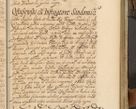 Zdjęcie nr 738 dla obiektu archiwalnego: Acta actorum, decretorum, sententiarum, erectionum, fundationum, confirmationum, instiutionum, resignationum, constitutionum, provisionum, submissionum, quietationum, substitutionum, ordinationum, ingrossationum, prostestationum R. D. Andreae Trzebicki, episcopi Cracoviensis, ducis Severiae in a. D. 1658 et  1659 acticatorum. Volumen I 