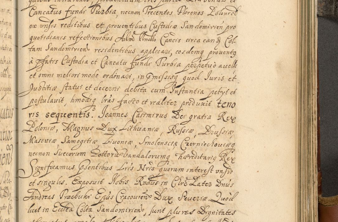 Zdjęcie nr 728 dla obiektu archiwalnego: Acta actorum, decretorum, sententiarum, erectionum, fundationum, confirmationum, instiutionum, resignationum, constitutionum, provisionum, submissionum, quietationum, substitutionum, ordinationum, ingrossationum, prostestationum R. D. Andreae Trzebicki, episcopi Cracoviensis, ducis Severiae in a. D. 1658 et  1659 acticatorum. Volumen I 