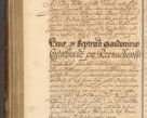Zdjęcie nr 707 dla obiektu archiwalnego: Acta actorum, decretorum, sententiarum, erectionum, fundationum, confirmationum, instiutionum, resignationum, constitutionum, provisionum, submissionum, quietationum, substitutionum, ordinationum, ingrossationum, prostestationum R. D. Andreae Trzebicki, episcopi Cracoviensis, ducis Severiae in a. D. 1658 et  1659 acticatorum. Volumen I 