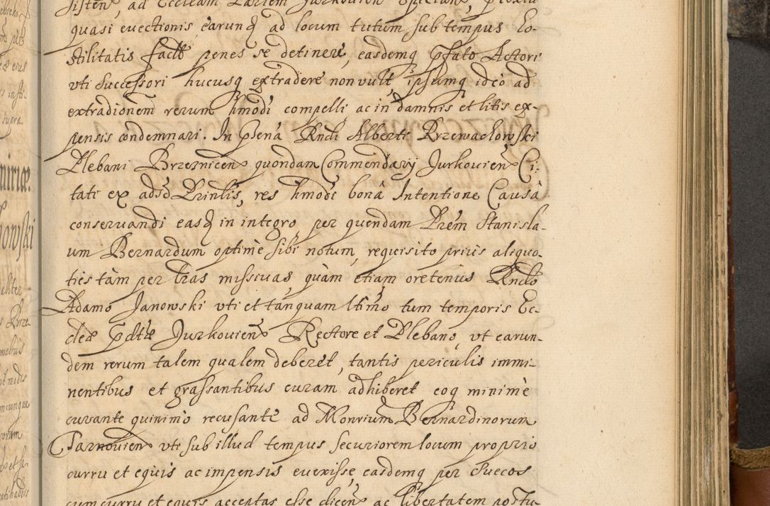 Zdjęcie nr 708 dla obiektu archiwalnego: Acta actorum, decretorum, sententiarum, erectionum, fundationum, confirmationum, instiutionum, resignationum, constitutionum, provisionum, submissionum, quietationum, substitutionum, ordinationum, ingrossationum, prostestationum R. D. Andreae Trzebicki, episcopi Cracoviensis, ducis Severiae in a. D. 1658 et  1659 acticatorum. Volumen I 