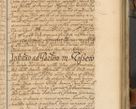 Zdjęcie nr 706 dla obiektu archiwalnego: Acta actorum, decretorum, sententiarum, erectionum, fundationum, confirmationum, instiutionum, resignationum, constitutionum, provisionum, submissionum, quietationum, substitutionum, ordinationum, ingrossationum, prostestationum R. D. Andreae Trzebicki, episcopi Cracoviensis, ducis Severiae in a. D. 1658 et  1659 acticatorum. Volumen I 