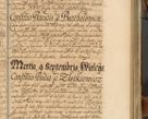 Zdjęcie nr 694 dla obiektu archiwalnego: Acta actorum, decretorum, sententiarum, erectionum, fundationum, confirmationum, instiutionum, resignationum, constitutionum, provisionum, submissionum, quietationum, substitutionum, ordinationum, ingrossationum, prostestationum R. D. Andreae Trzebicki, episcopi Cracoviensis, ducis Severiae in a. D. 1658 et  1659 acticatorum. Volumen I 